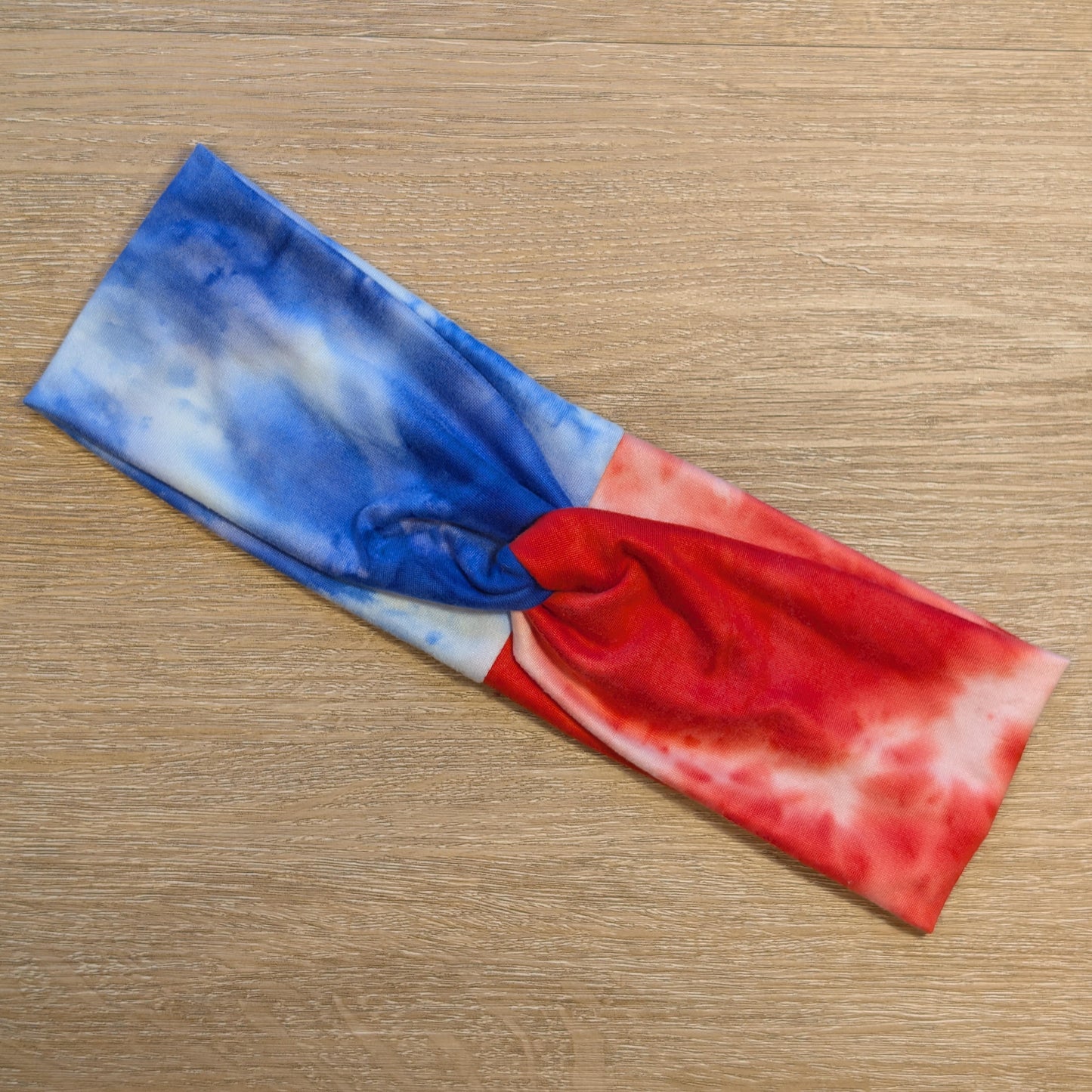 Blue/Red Tie Dye