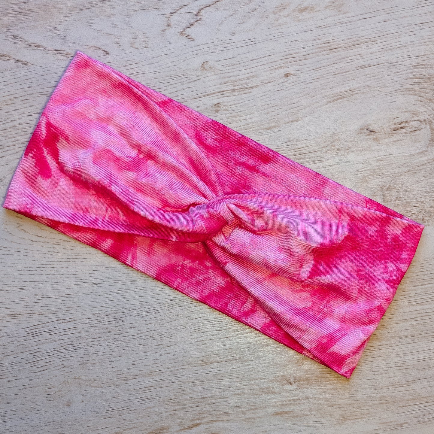 Neon Pink Tie Dye Knotem