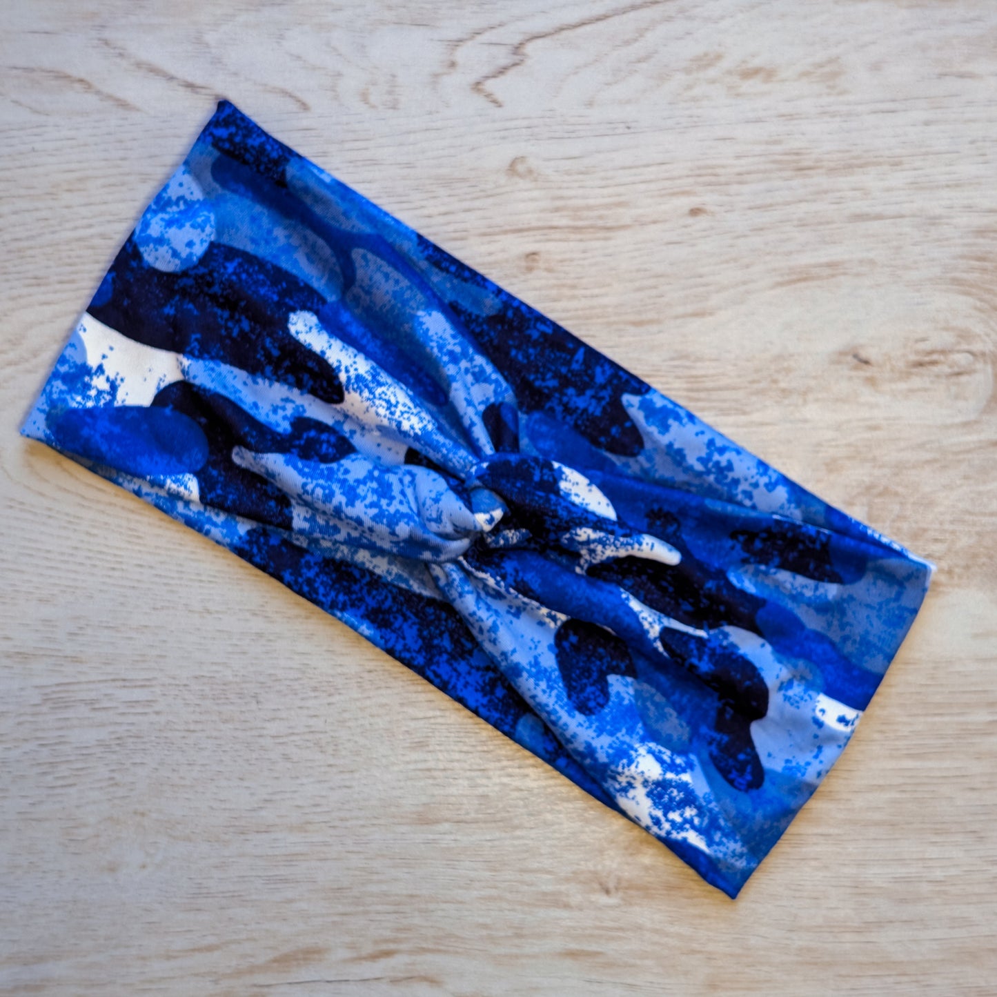 Black//Royal/White Tie Dye Knotem