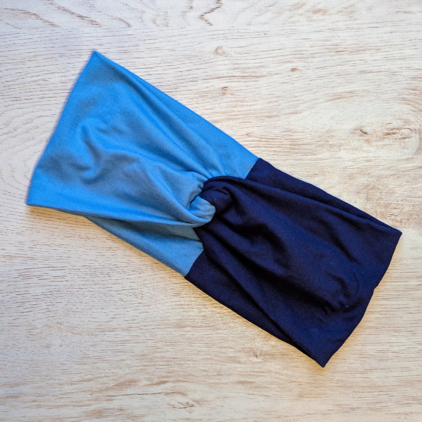 Two Tone Navy and Cobalt Blue Knotem