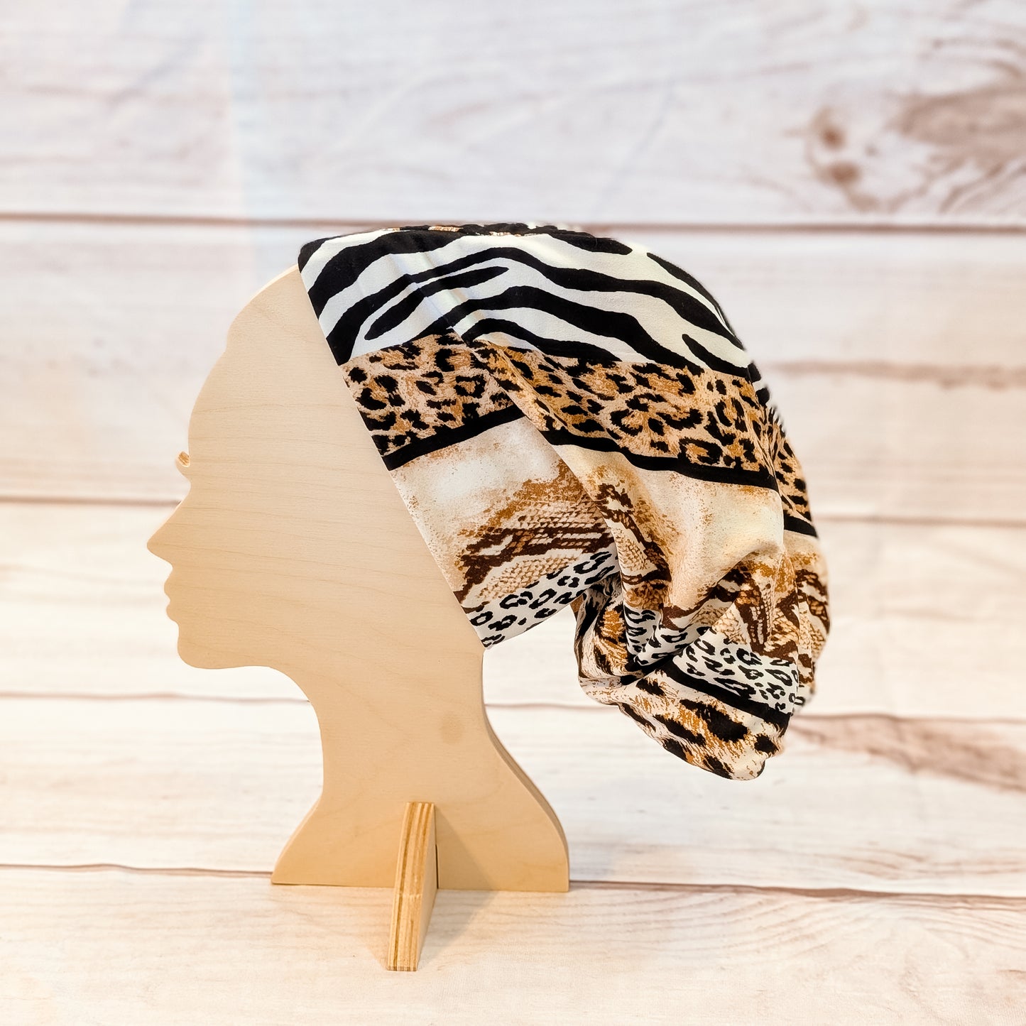 Multi Animal Prints Slouchem