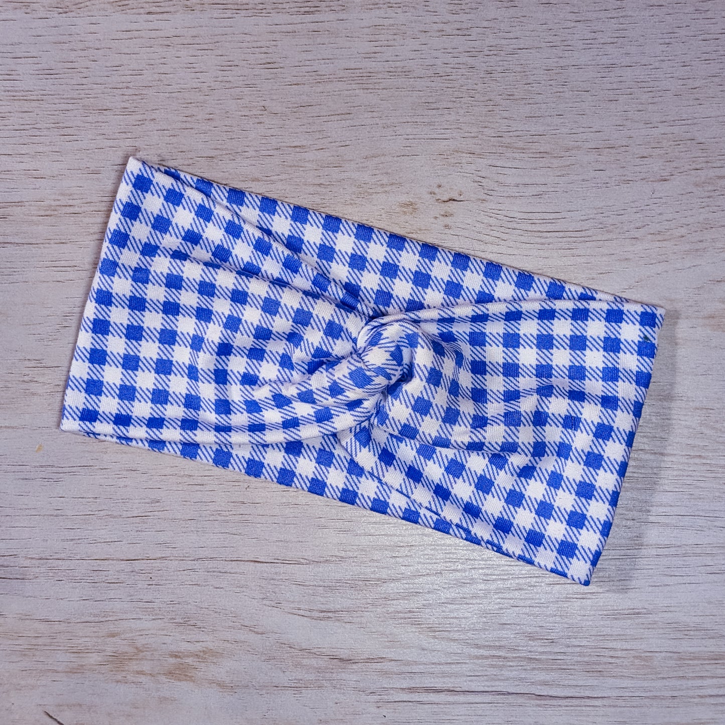 Cornflower Blue Gingham Knotem