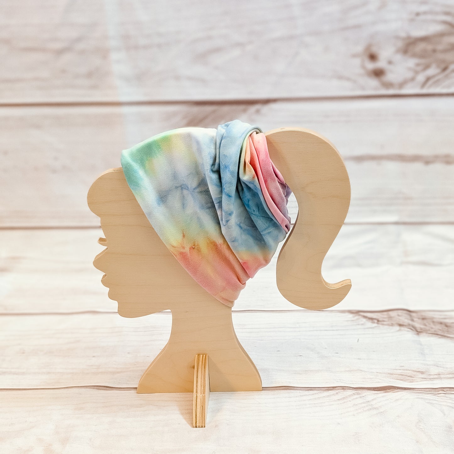 Green, Pink and Blue Tie Dye Twistem