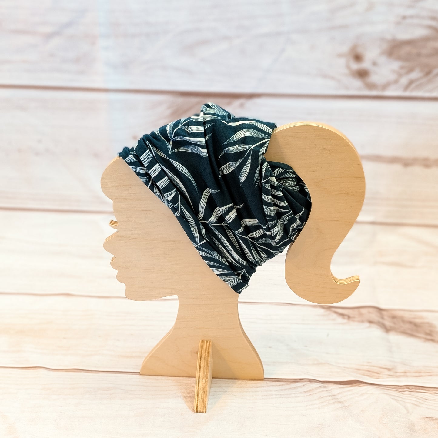 Leaves on Dark Green Twistem