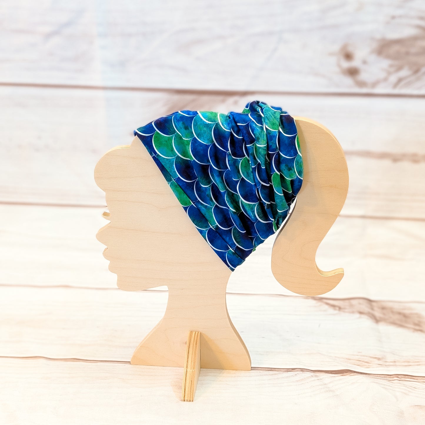 Dark Blue and Green Scales Twistem