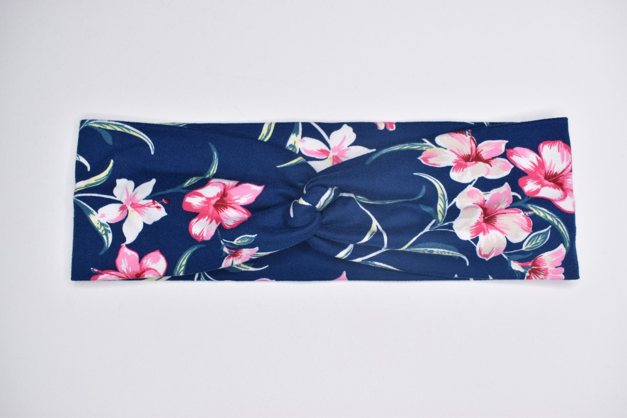 Hawaiian Floral on Navy