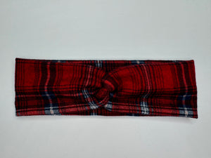 Faux Cashmere Red Plaid