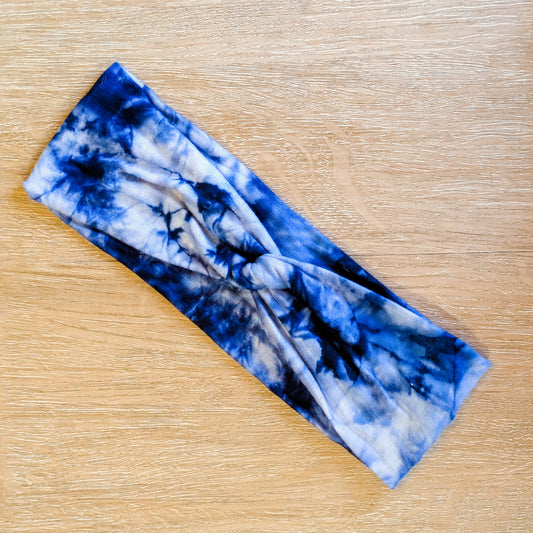 Navy Tie Dye Knotem