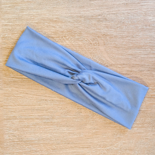 Solid Dusty Blue Knotem