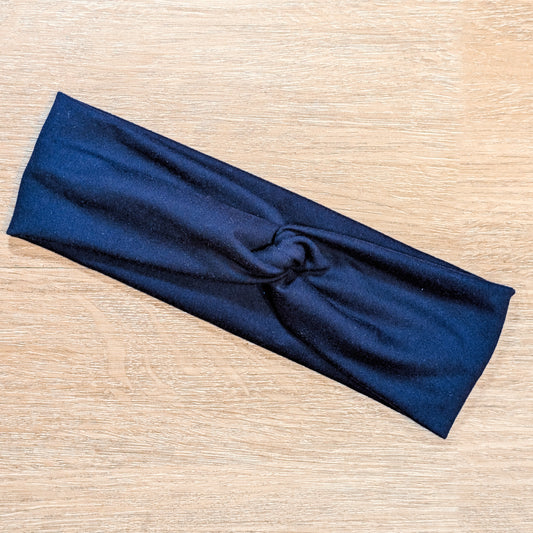 Solid Navy Knotem