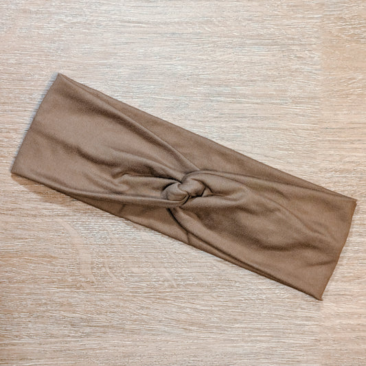 Solid Mocha Brown Knotem