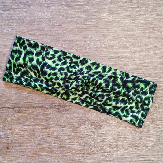 Neon Green/Yellow Animal Print