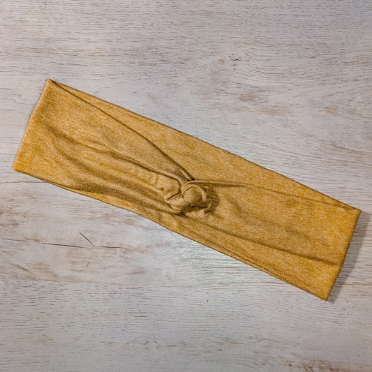 Solid Mustard Yellow Knotems