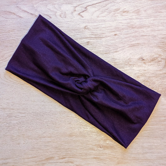 Dark Purple Solid Knotem