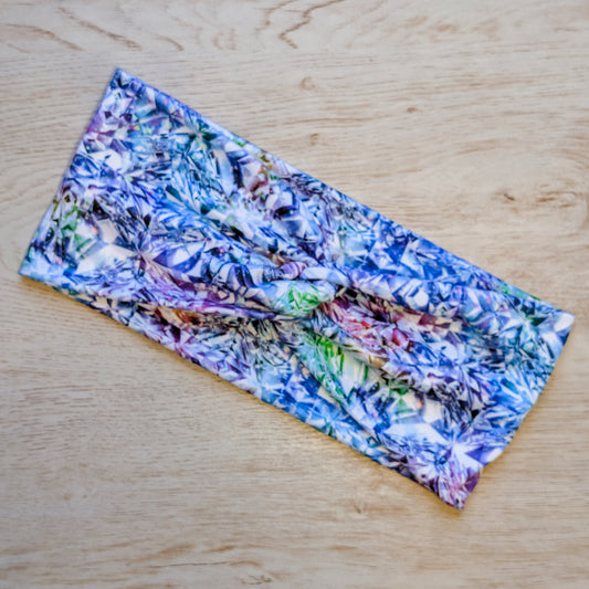 Blue/Green/Purple String Tie Dye Knotem