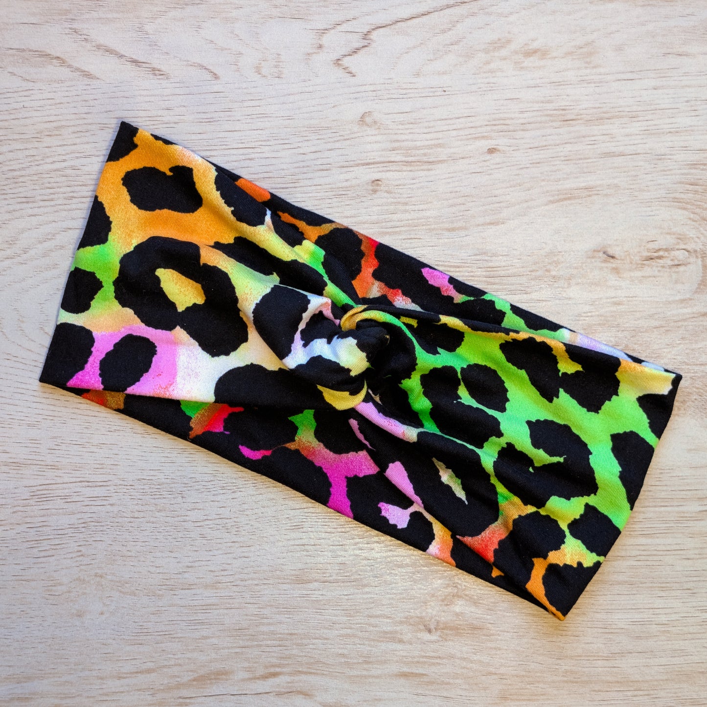 Neon Animal Print Knotem
