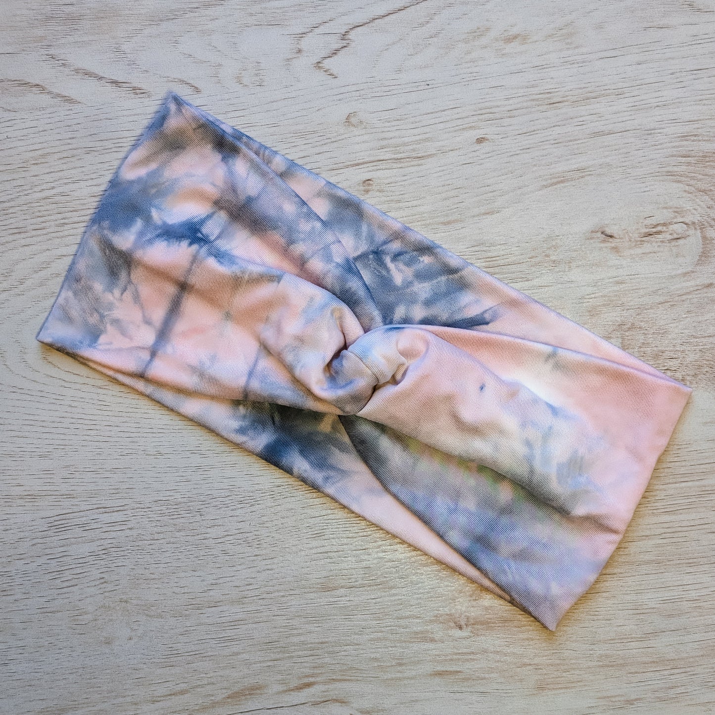 Blue and Pink Tie Dye Knotem