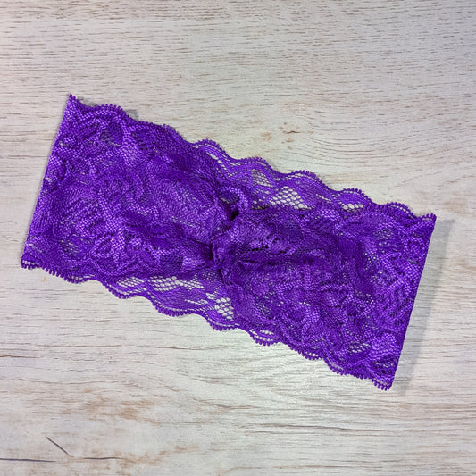 Bright Purple Lace Knotem