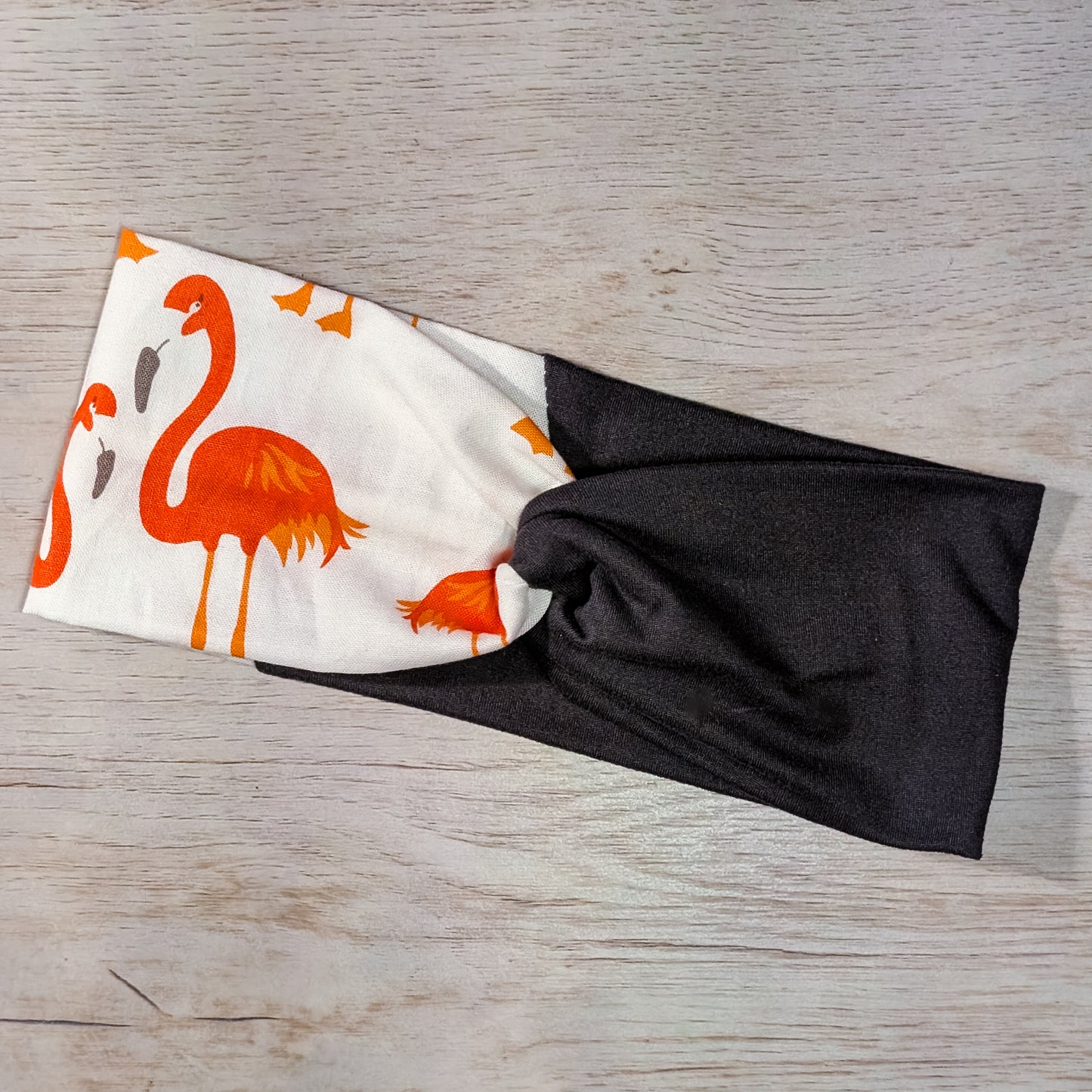 Two Tone Orange Flamingo Knotem