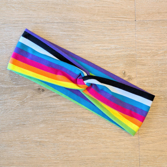 Rainbow Stripes Knotem
