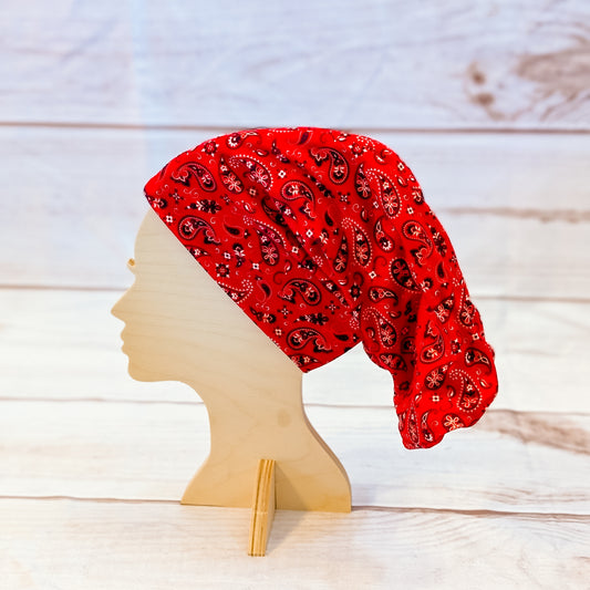 Red Paisley Slouchem