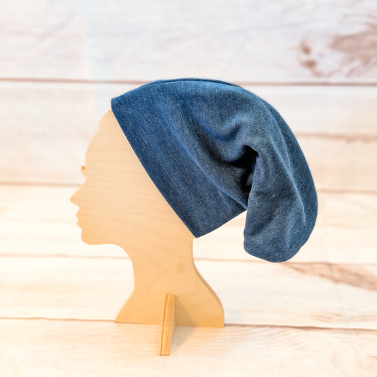 Heathered Denim Slouchem