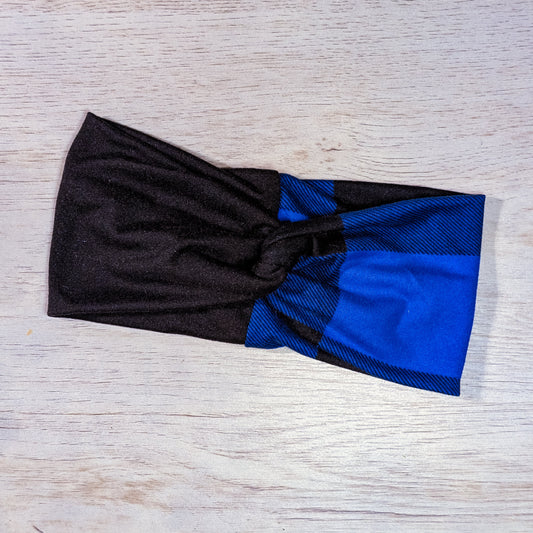 Black and Blue Two Toned Knotem
