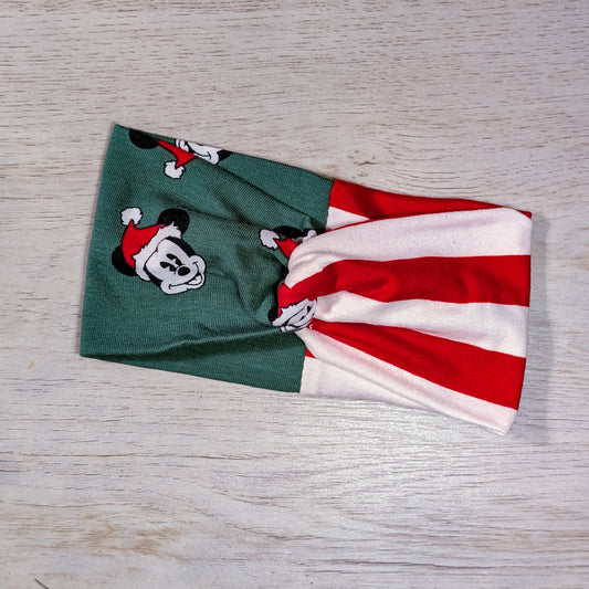 Two Tone Mickey Santa Knotem