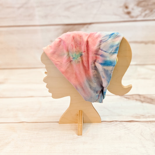 Light Blue and Pink Tie Dye Twistem