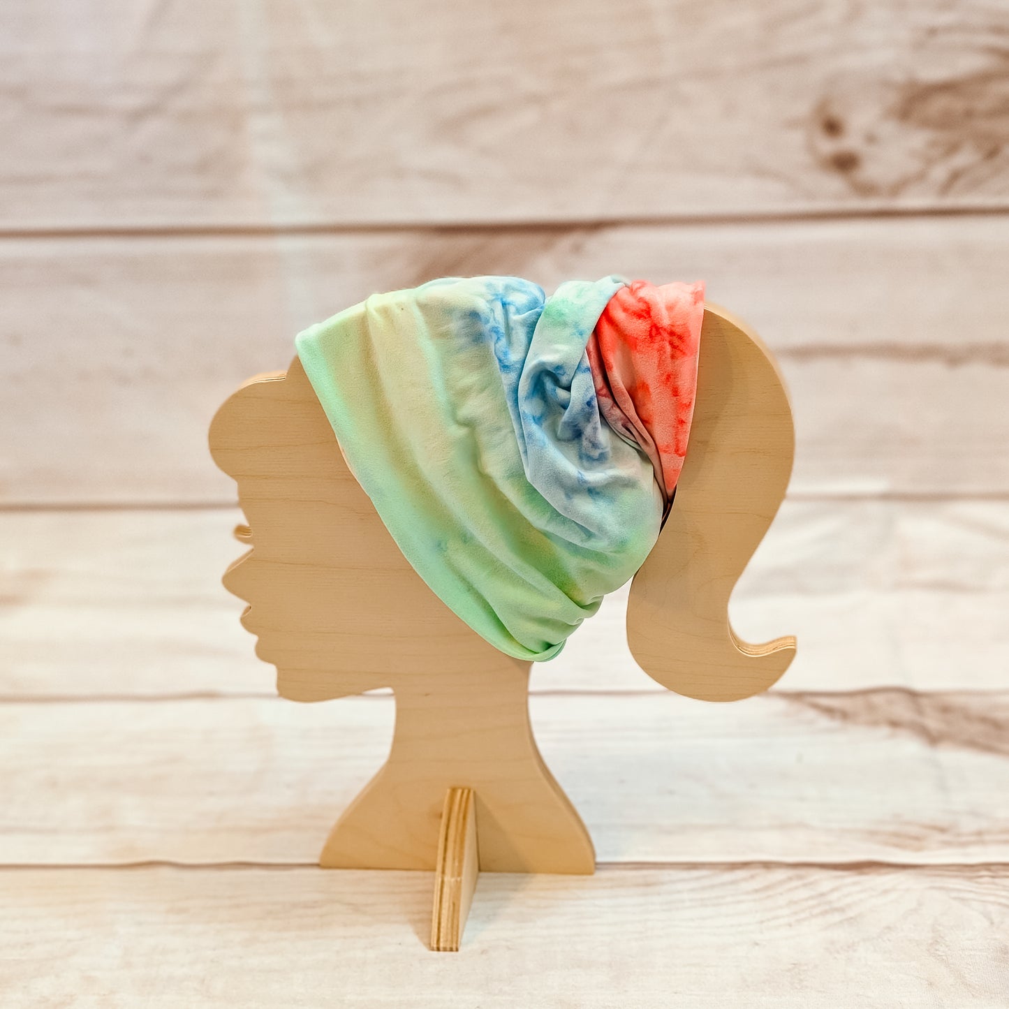 Red, Blue and Green Tie Dye Twistem