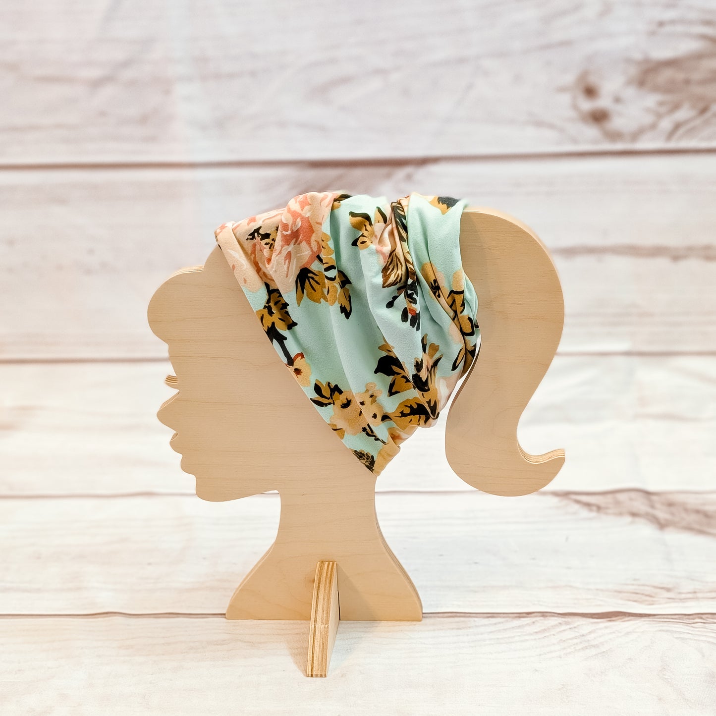 Light Blue Floral Twistem