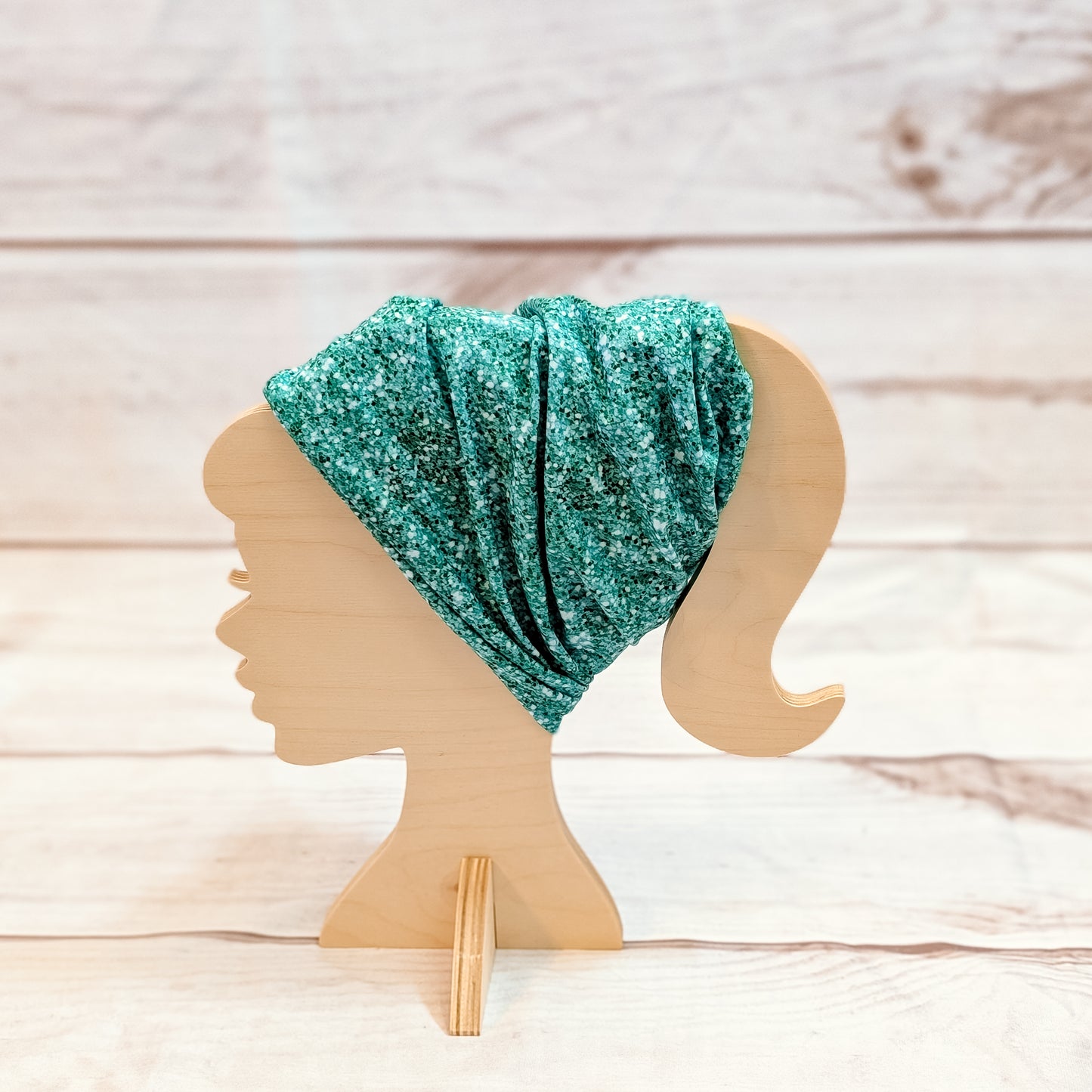 Faux Green Glitter Twistem