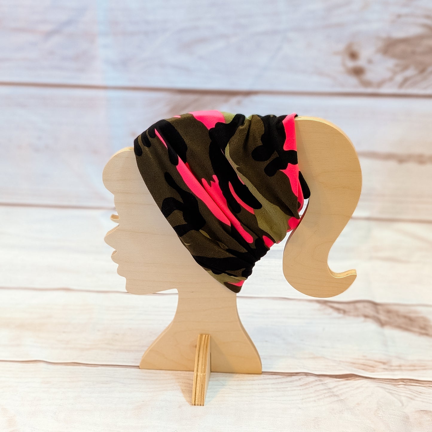 Neon Pink Camo Twistem