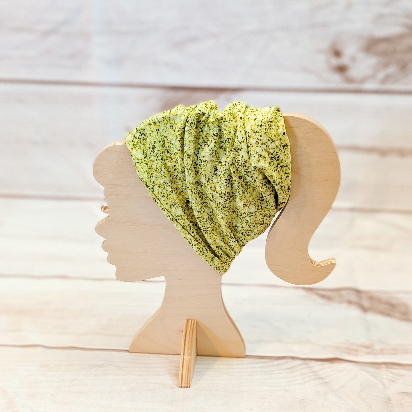 Faux Neon Green Glitter Twistem