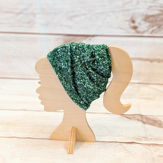 Faux Green Glitter Twistem